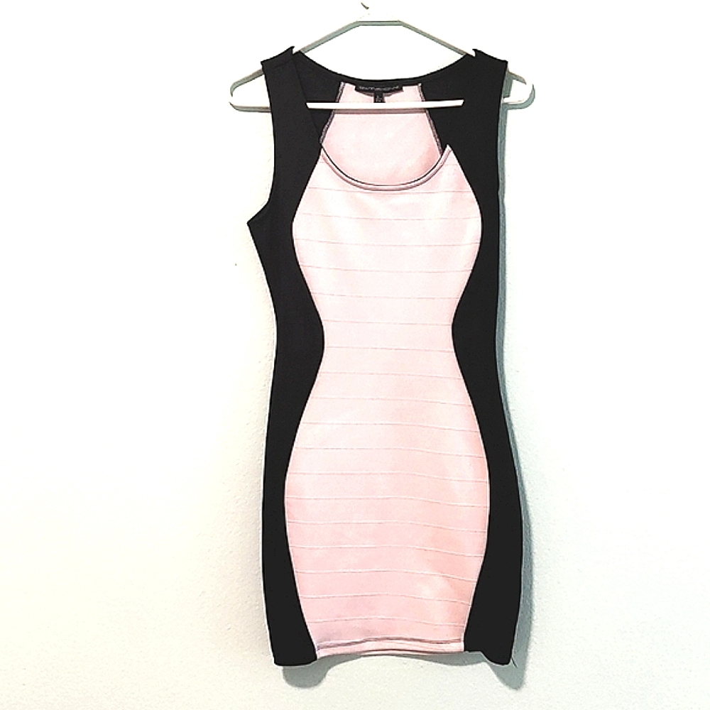 Black and White Cocktail Dress